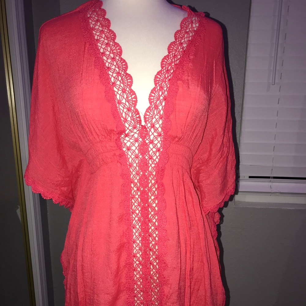 Pink cover up